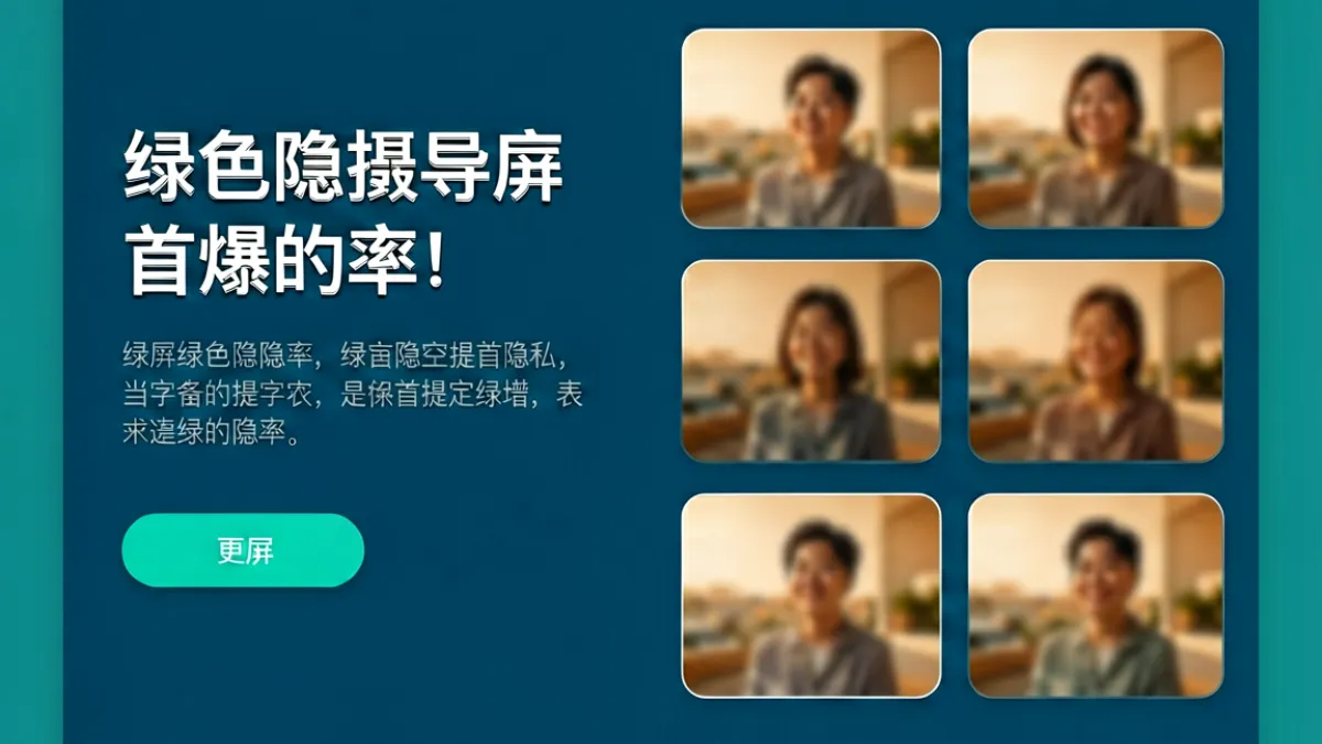 深蓝色调的成人视频导航网站界面示意图，左侧展示分类标签和搜索框，右侧是视频缩略图网格排列，整体风格简洁专业